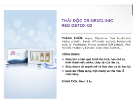 Thải độc Dr.NEXClinic Red Detox 02