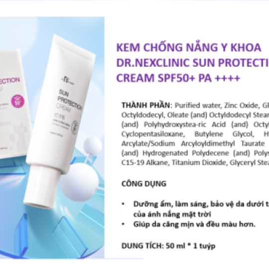 Kem chống nắng Dr.NEXClinic Sun Protection Plus SPF50+++