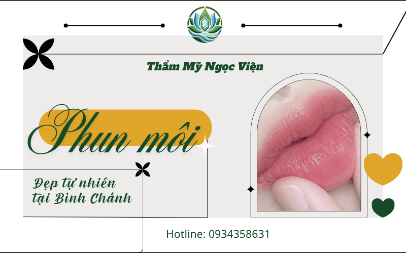 phun môi thẩm mỹ Bình Chánh