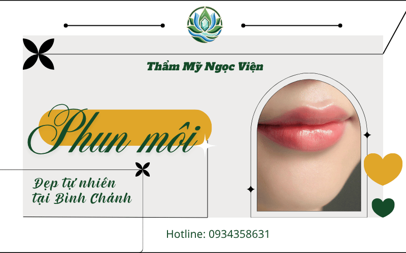 phun môi thẩm mỹ Bình Chánh