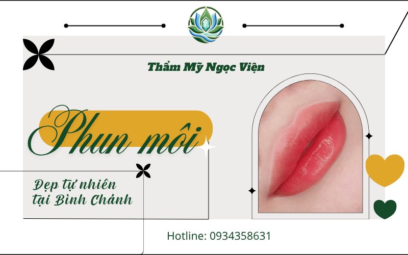 phun môi thẩm mỹ Bình Chánh