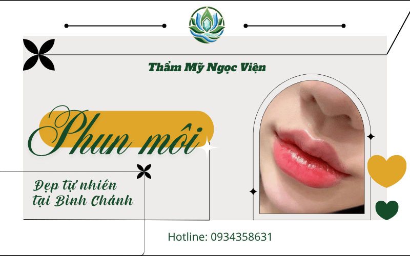 phun môi thẩm mỹ Bình Chánh
