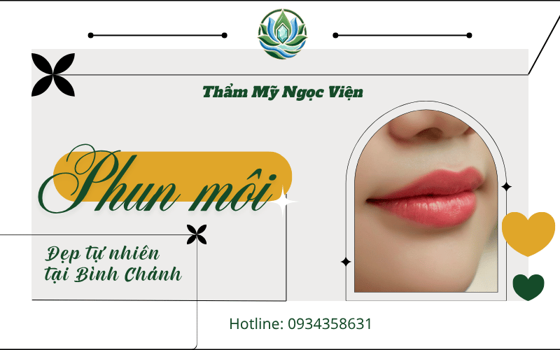 phun môi thẩm mỹ Bình Chánh