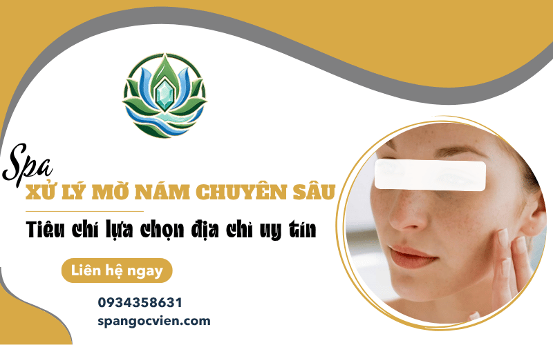 spa xử lý mờ nám
