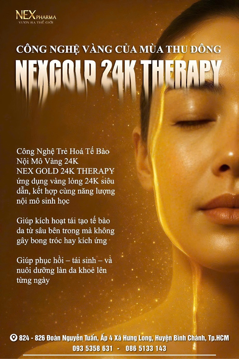 Công nghệ NEXGOLD 24K THERAPY