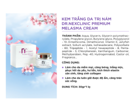 Kem trắng da trị nám Dr. Nexclinic Premium Melasma Cream