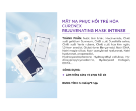 Mặt nạ phục hồi sau trị liệu Curenex