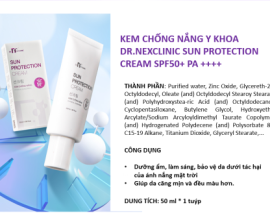 Kem chống nắng Dr.NEXClinic Sun Protection Plus SPF50+++
